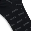 Two-pack of branded socks in an ankle length