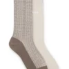 Two-pack of cotton-blend socks in a regular length
