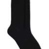 Two-pack of cotton-blend socks in a regular length