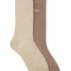 Two-pack of cotton-blend socks in a regular length Two-pack of cotton-blend socks in a regular length