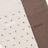 Two-pack of cotton-blend socks in a regular length