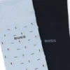Two-pack of cotton-blend socks in a regular length