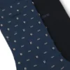 Two-pack of cotton-blend socks in a regular length