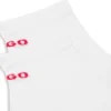 Two-pack of cotton-blend socks in a short length Two-pack of cotton-blend socks in a short length