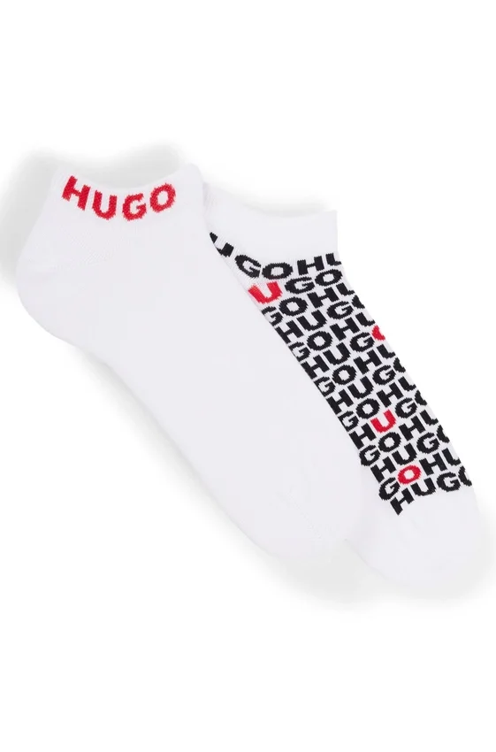 Two-pack of cotton-blend socks in an ankle length Two-pack of cotton-blend socks in an ankle length