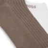 Two-pack of cotton-blend socks in an ankle length