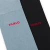 Two-pack of crew-length logo socks