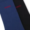 Two-pack of crew-length logo socks