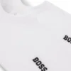 Two-pack of invisible socks in a cotton blend