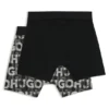 Two-pack of kids’ boxer briefs in stretch cotton