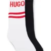 Two-pack of kids’ logo-detail socks in a cotton blend Two-pack of kids’ logo-detail socks in a cotton blend