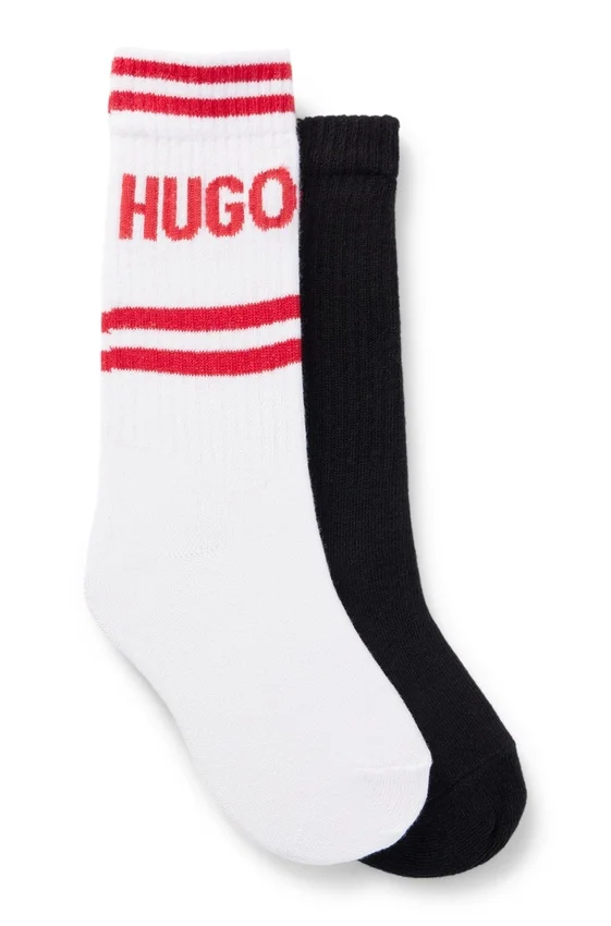 Two-pack of kids’ logo-detail socks in a cotton blend Two-pack of kids’ logo-detail socks in a cotton blend