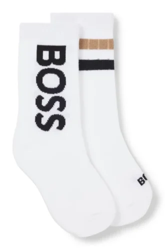 Two-pack of kids’ socks in a cotton blend