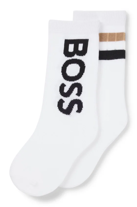 Two-pack of kids’ socks in a cotton blend Two-pack of kids’ socks in a cotton blend