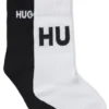 Two-pack of kids’ socks with logo details Two-pack of kids’ socks with logo details