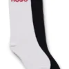 Two-pack of kids’ socks with logo details Two-pack of kids’ socks with logo details