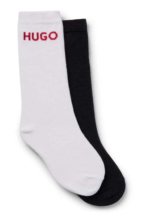 Two-pack of kids’ socks with logo details Two-pack of kids’ socks with logo details