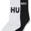 Two-pack of kids’ socks with logo details Two-pack of kids’ socks with logo details