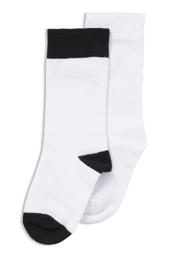 Two-pack of kids’ socks with logo details Two-pack of kids’ socks with logo details