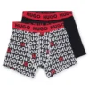 Two-pack of kids’ stretch-cotton boxer shorts