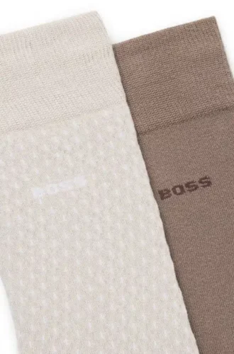 Two-pack of logo-detail socks in a regular length