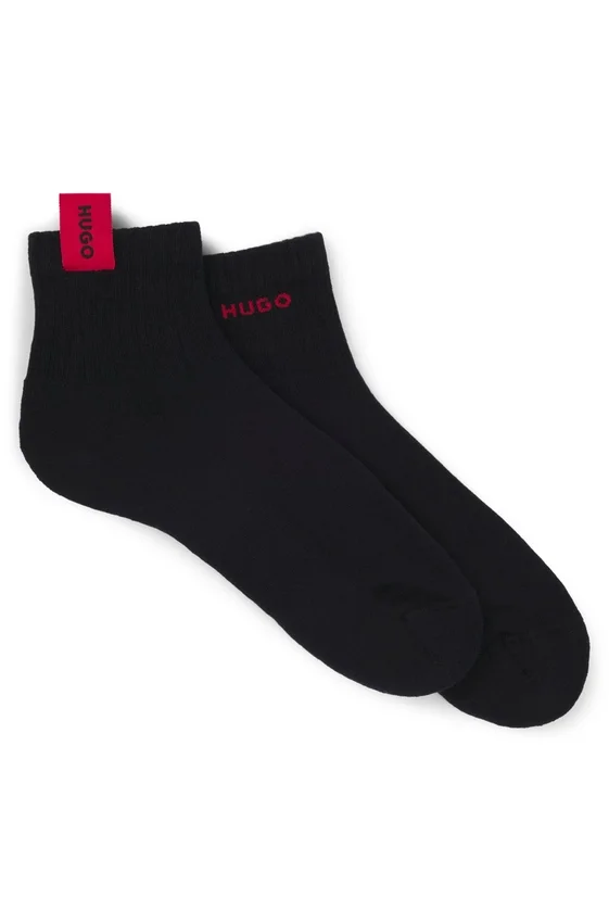 Two-pack of logo-detail socks in a short length Two-pack of logo-detail socks in a short length