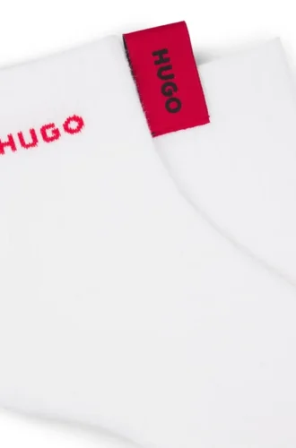Two-pack of logo-detail socks in a short length