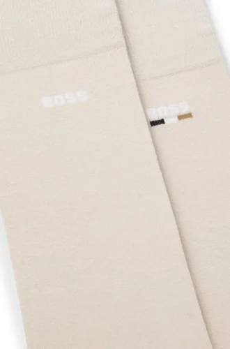 Two-pack of logo socks in a regular length