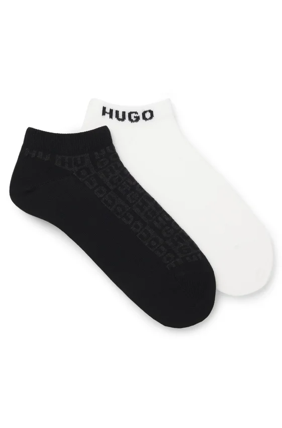 Two-pack of logo socks in an ankle length Two-pack of logo socks in an ankle length