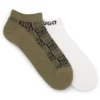 Two-pack of logo socks in an ankle length Two-pack of logo socks in an ankle length