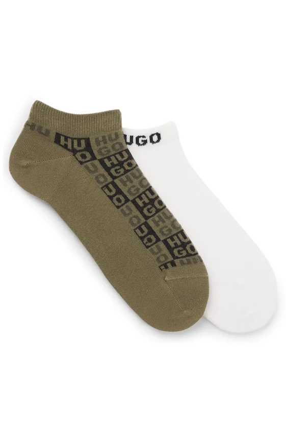 Two-pack of logo socks in an ankle length Two-pack of logo socks in an ankle length