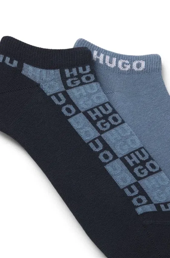 Two-pack of logo socks in an ankle length Two-pack of logo socks in an ankle length