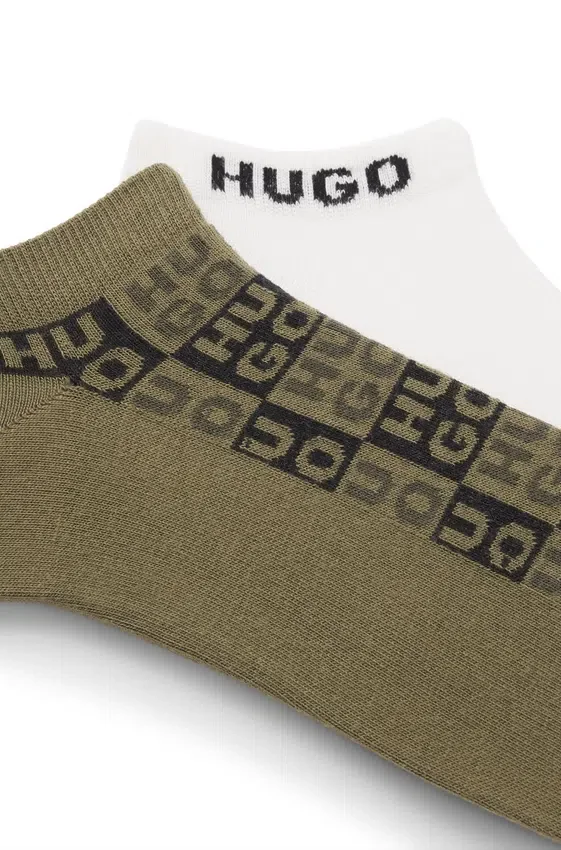 Two-pack of logo socks in an ankle length Two-pack of logo socks in an ankle length