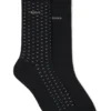 Two-pack of regular-length cotton-blend socks