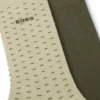 Two-pack of regular-length cotton-blend socks