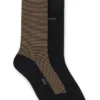 Two-pack of regular-length logo socks