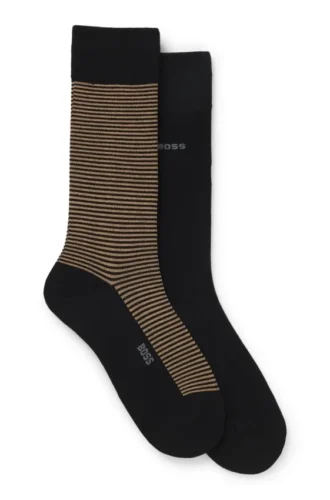 Two-pack of regular-length logo socks