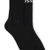 Two-pack of regular-length socks in stretch fabric
