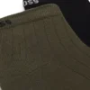 Two-pack of ribbed cotton-blend short socks