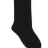 Two-pack of ribbed socks in a regular length