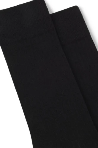 Two-pack of ribbed socks in a regular length