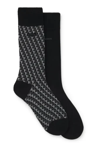 Two-pack of socks in a regular length