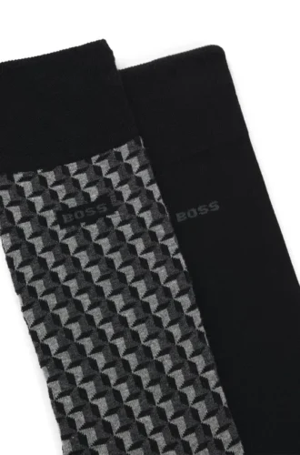 Two-pack of socks in a regular length