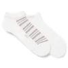 Two-pack of stretch socks in an ankle length
