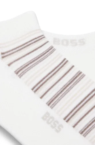 Two-pack of stretch socks in an ankle length