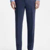 Two-piece extra-slim-fit suit in patterned fabric
