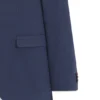Two-piece extra-slim-fit suit in patterned fabric
