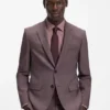 Two-piece extra-slim-fit suit in wool-blend poplin Two-piece extra-slim-fit suit in wool-blend poplin