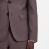 Two-piece extra-slim-fit suit in wool-blend poplin Two-piece extra-slim-fit suit in wool-blend poplin