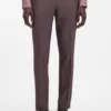 Two-piece extra-slim-fit suit in wool-blend poplin Two-piece extra-slim-fit suit in wool-blend poplin